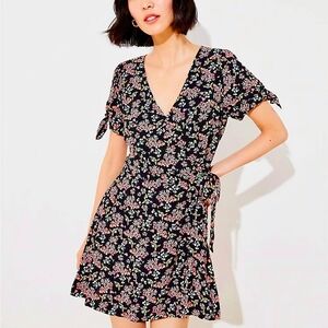 Floral Wrap Dress